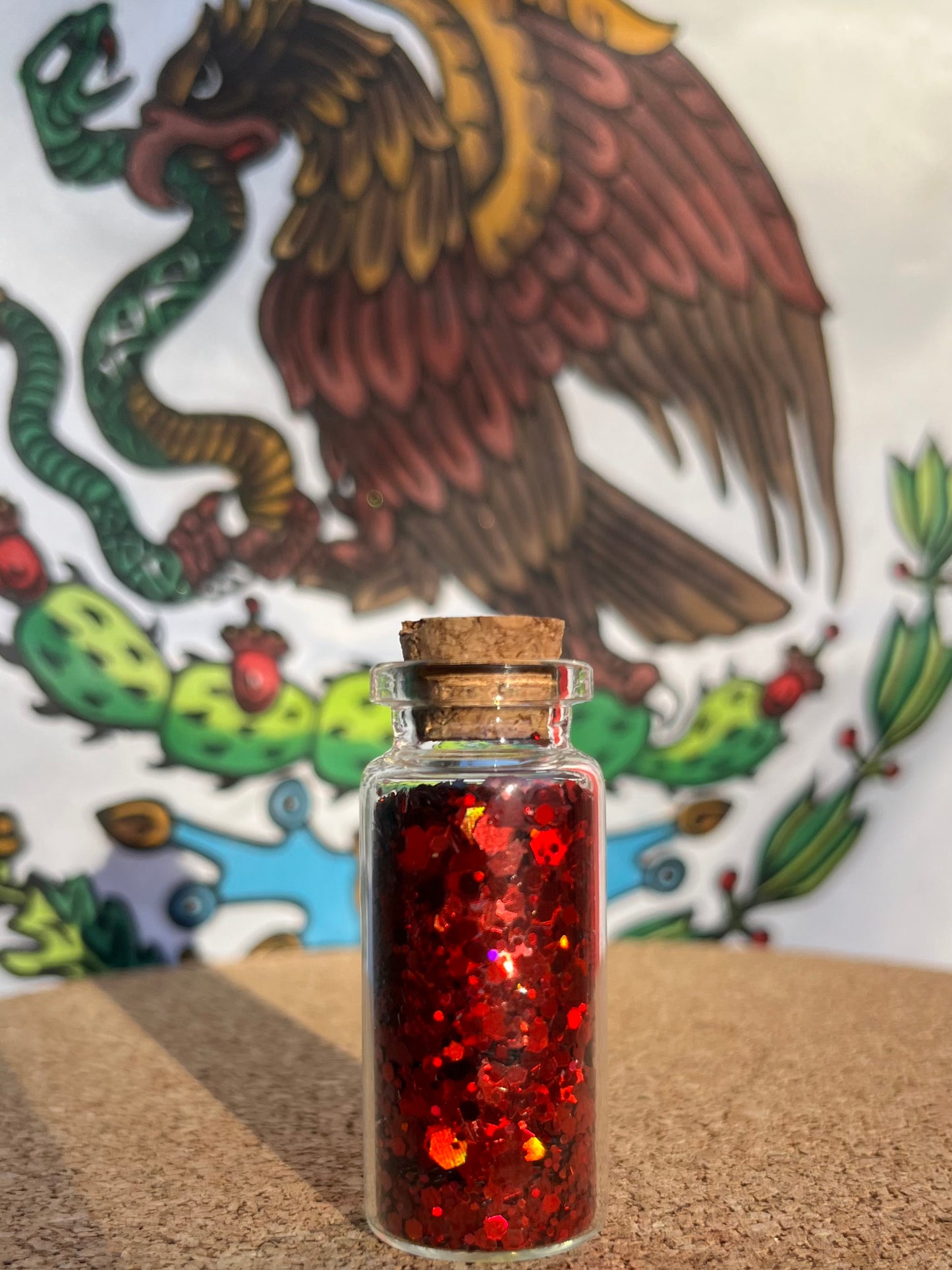 Rojo Chunky Glitter🇲🇽