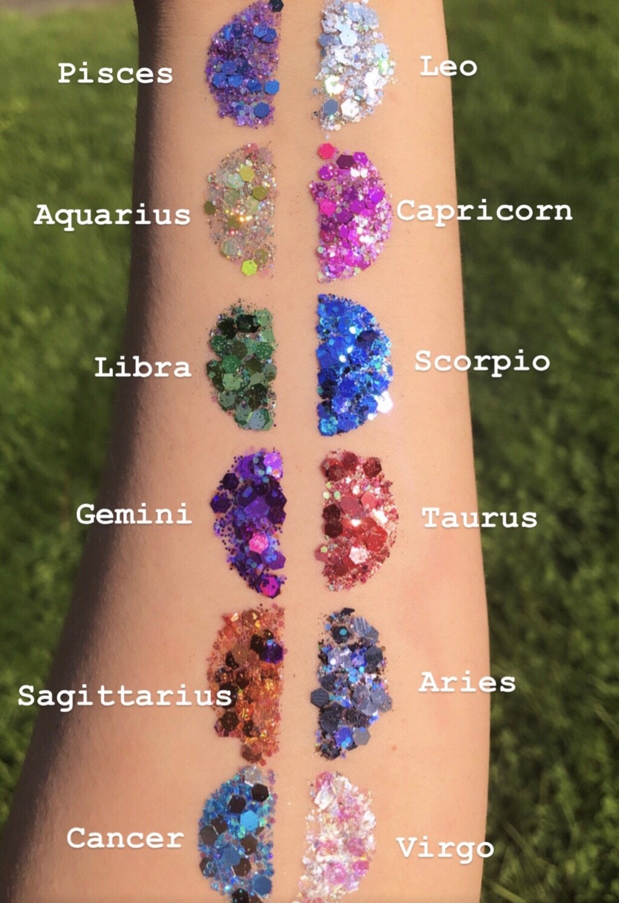 Capricorn Chunky Glitter