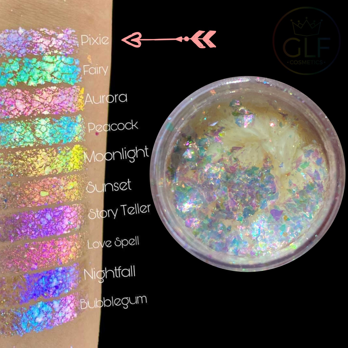 Pixie Opal Multichrome Flakes