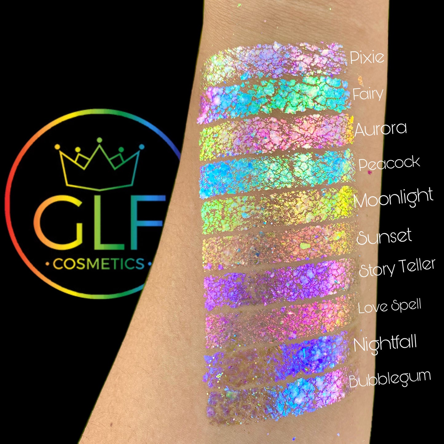Pixie Opal Multichrome Flakes